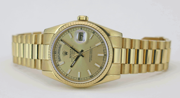  New Style Rolex Day-Date President - Model 118238 
